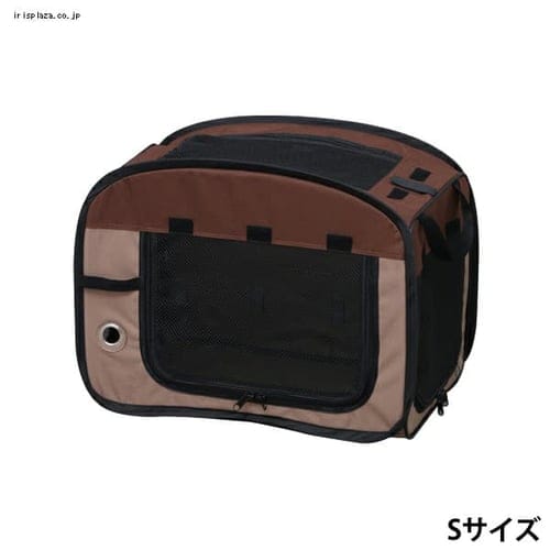折りたたみペットソフトケージ|PVC 加工・汚れ拭き取り可能|車載用シートベルト固定対応|災害緊急・外出・来客対策用|メッシュファスナー・側面扉付き