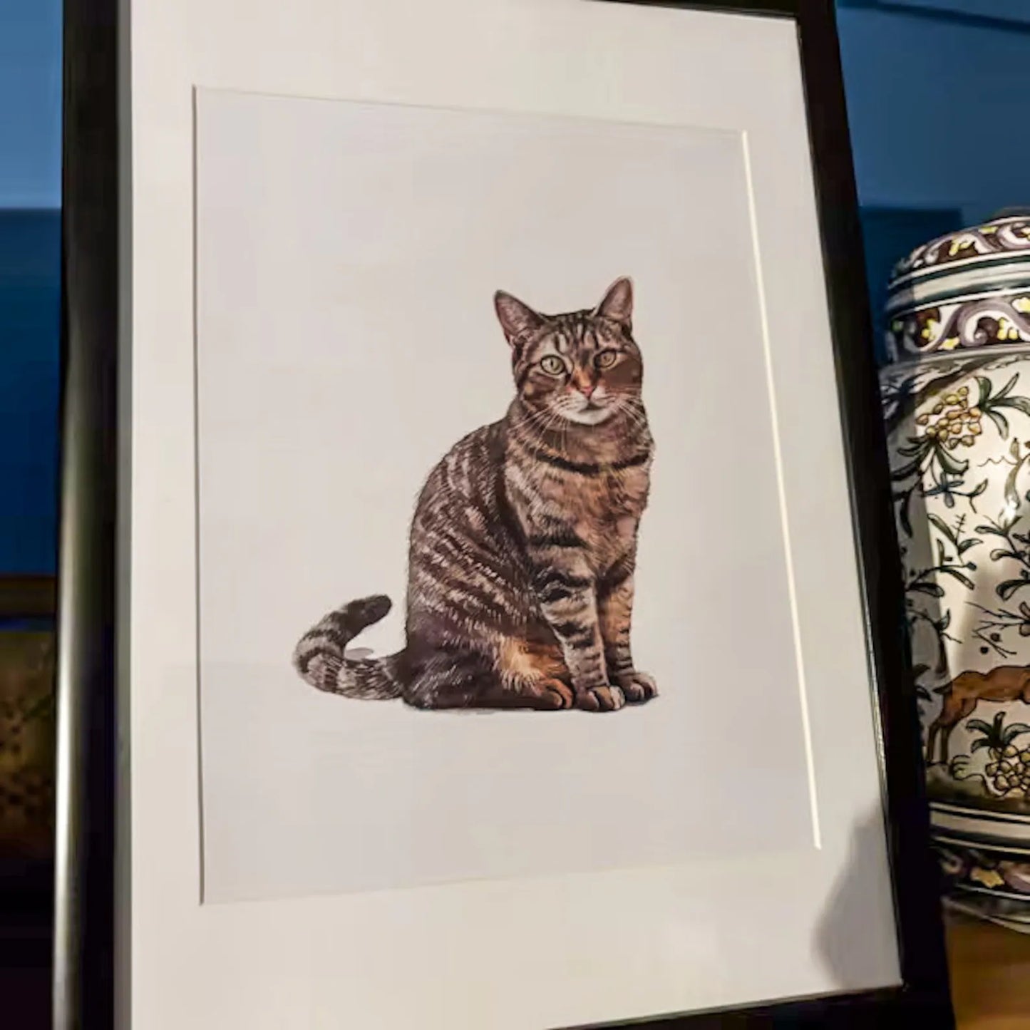🌟【PAW&ART手書き風】手書き風 ペットポートレート | 愛犬・愛猫の思い出を形に
