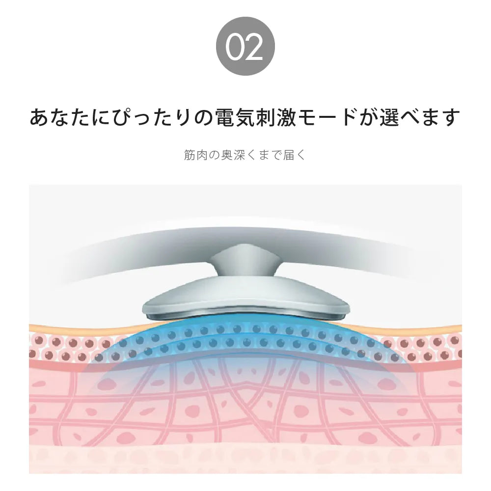 サラリーマン必携!通勤・オフィス疲労解消 ポータブルネックマッサージャー 8 日長持ち充電 & 7 モード