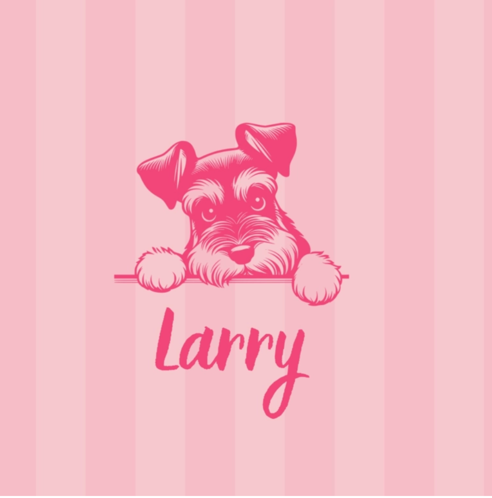 ピンクのストライプデザイン