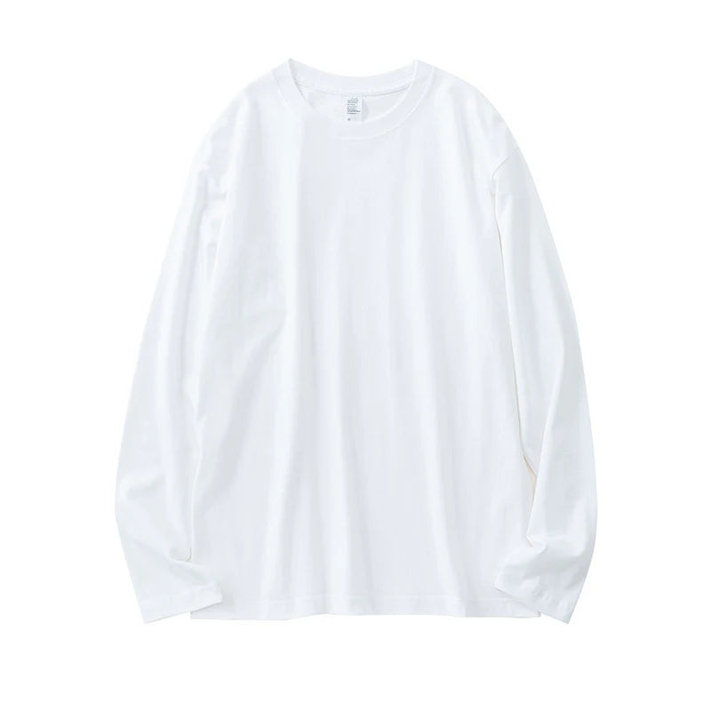 【名入れ可能】綿 100% オーバーサイズ長袖 T シャツ