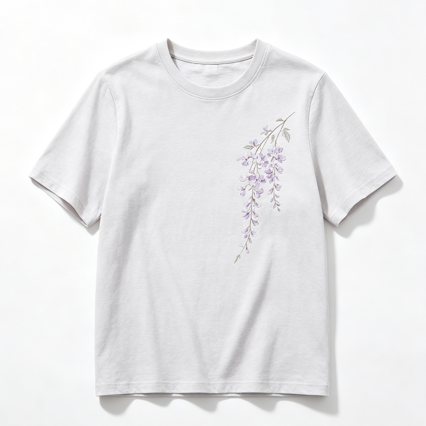 【Pawlistyle 印絵】敬老の日 名入れ プリント Tシャツ | 富士山・藤の花 和风デザイン ギフト プレゼント