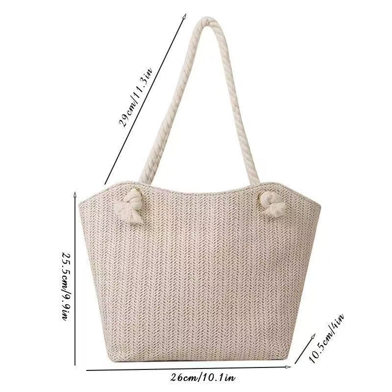 【Pawlistyle 刺繡】名入れ 刺しゅう かごバッグ｜ストローバッグ 英字 フレンチスタイル｜ビーチ 誕生日プレゼント 夏ギフトに