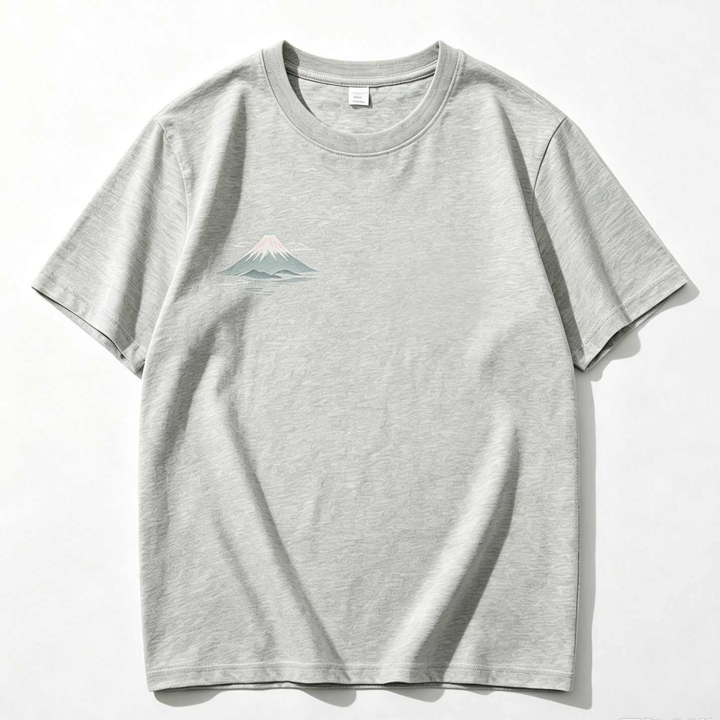 【Pawlistyle 印絵】敬老の日 名入れ プリント Tシャツ | 富士山・藤の花 和风デザイン ギフト プレゼント