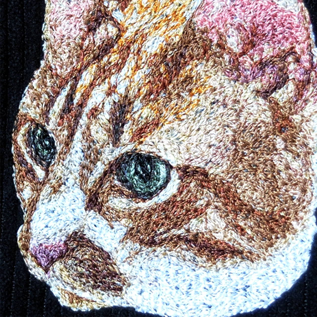 オーダーメイドペット写真刺繍バッグ｜世界にひとつ 愛猫愛犬リアル刺繍